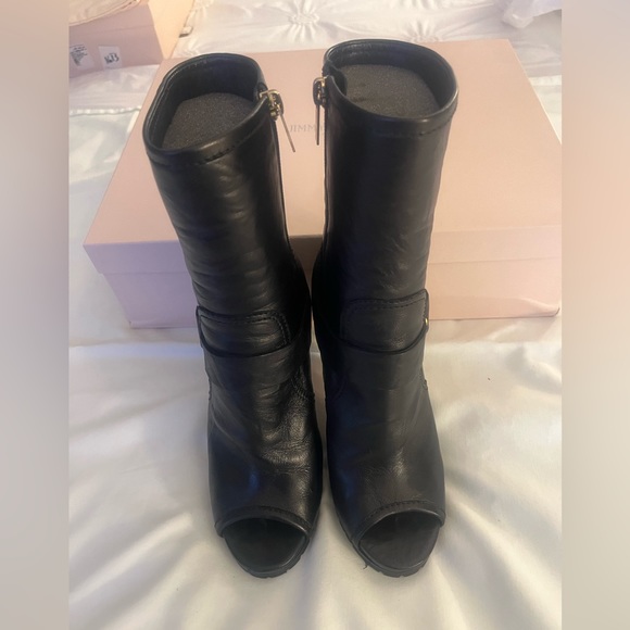 Authentic Jimmy Choo open toe bootie - Picture 3 of 6